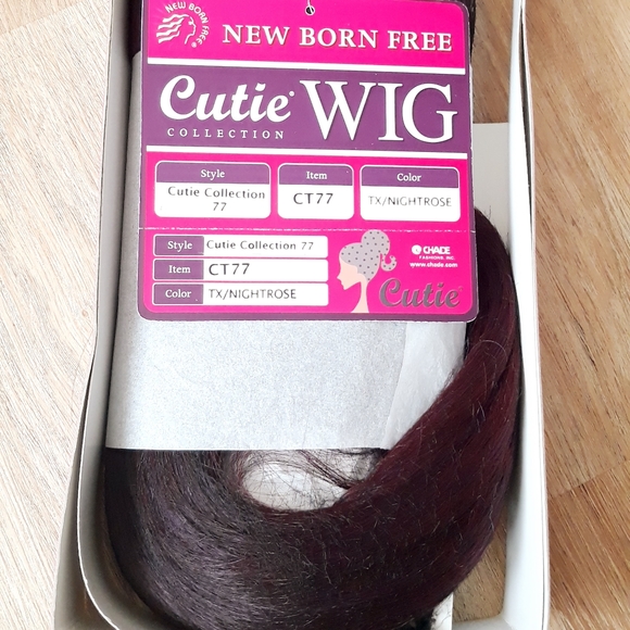 Cutie Collection Wig - CT77 Long Straight Full Wig - Night Rose - Picture 6 of 13